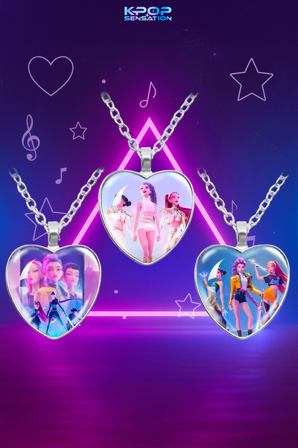 Collier Cœur Demon Hunters™