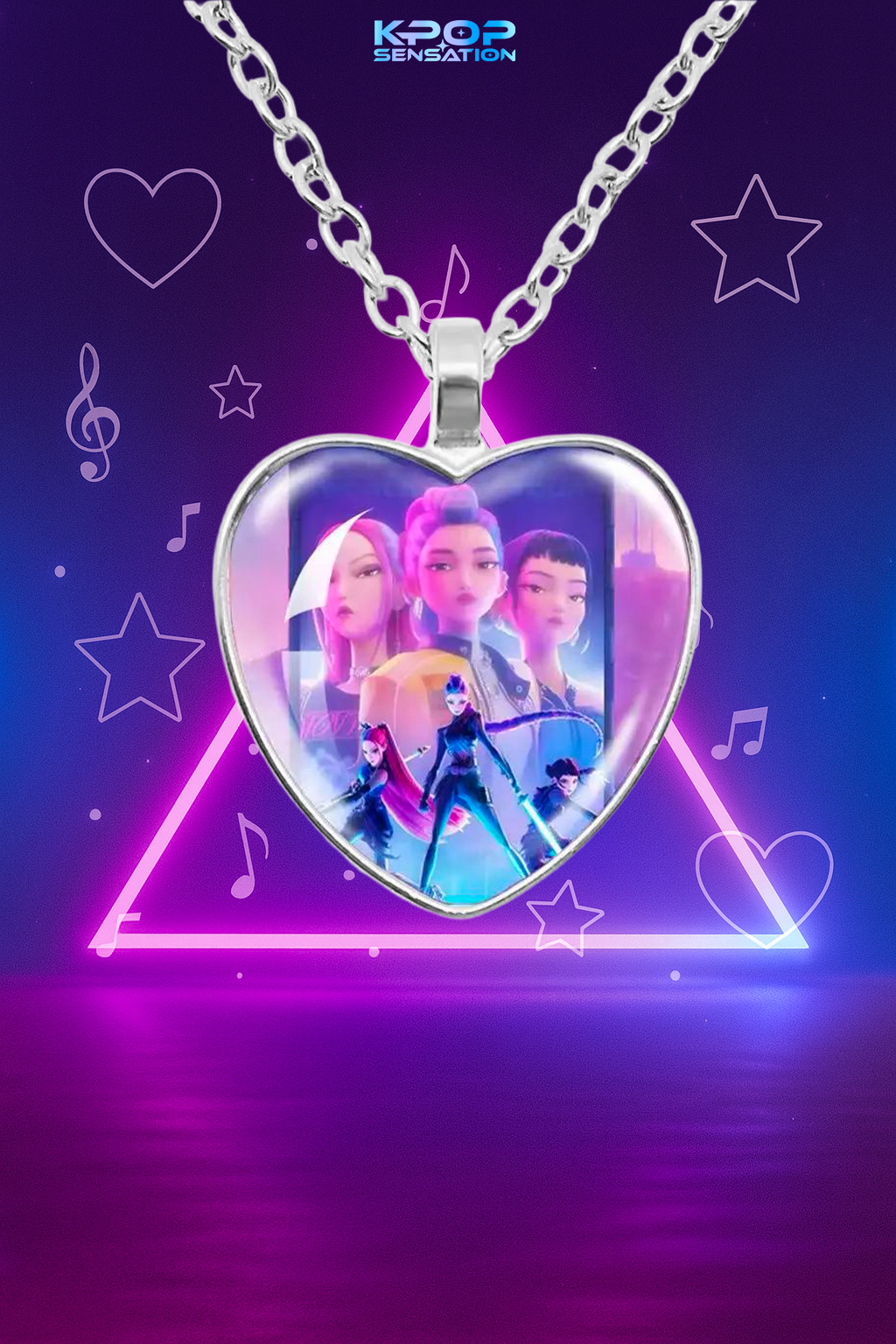 Collier Cœur Demon Hunters™