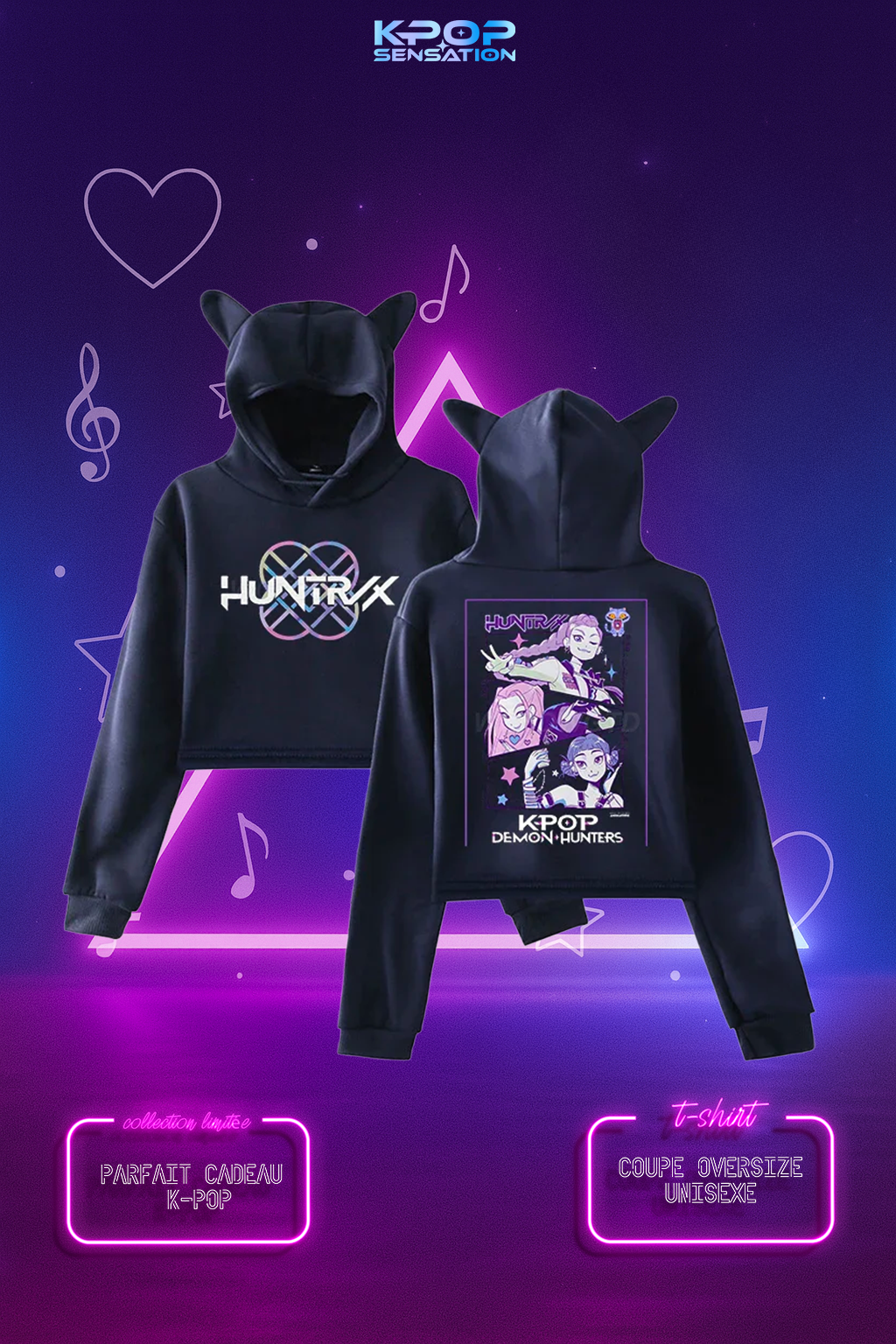 Hoodie K-Pop Demon Hunters