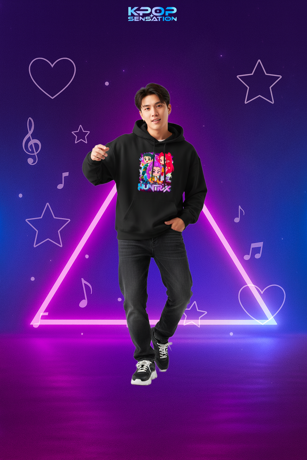 Hoodie Unisexe K-Pop Demon Hunters