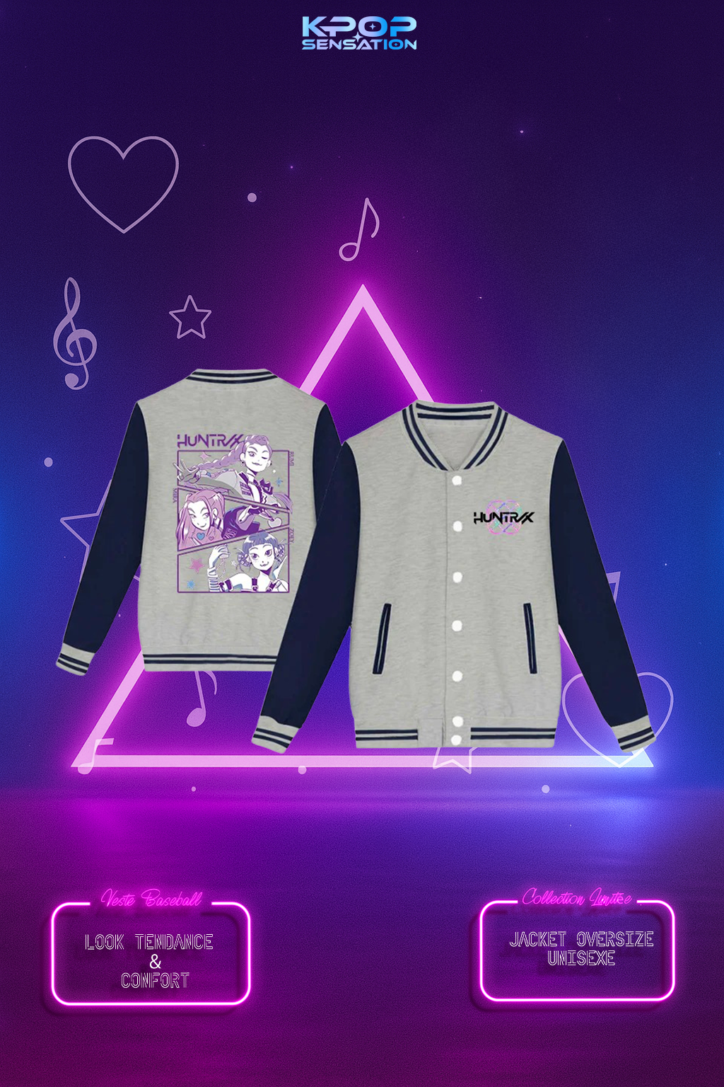 Jacket  Streetwear Baseball KPop
