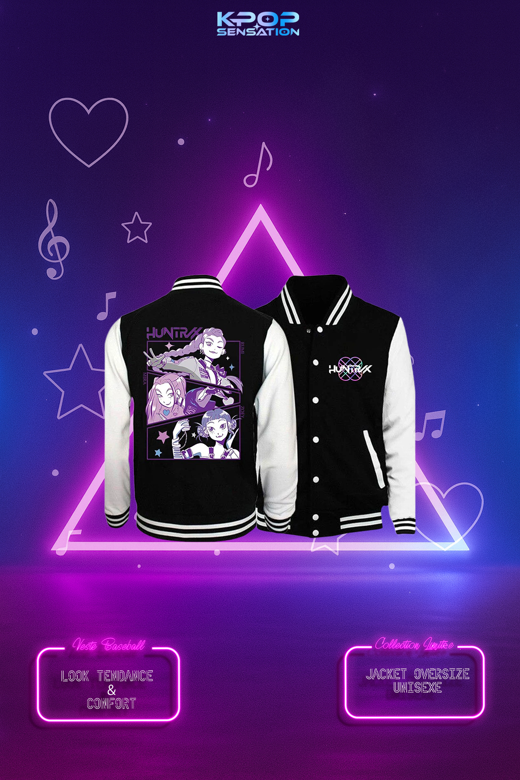 Jacket  Streetwear Baseball KPop